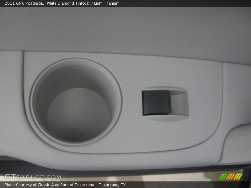White Diamond Tintcoat / Light Titanium 2011 GMC Acadia SL