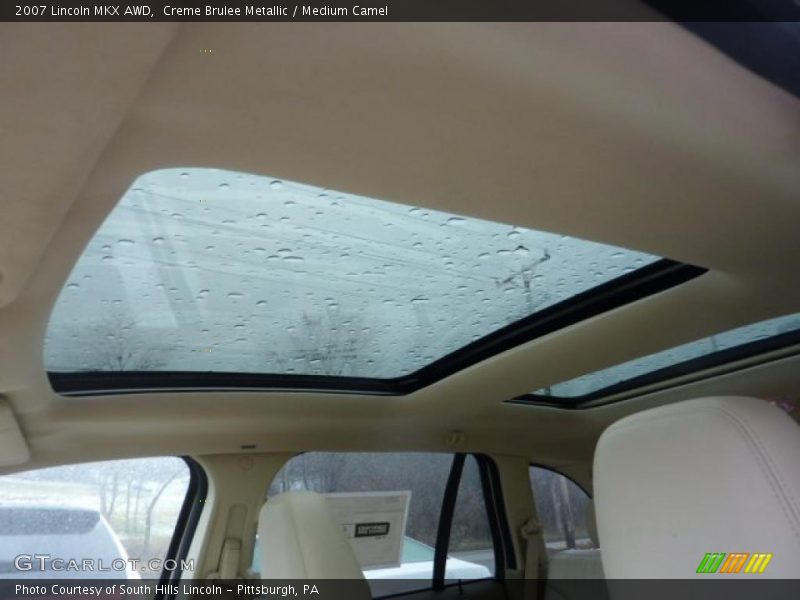Creme Brulee Metallic / Medium Camel 2007 Lincoln MKX AWD