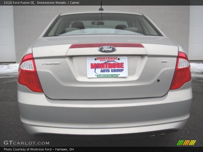 Smokestone Metallic / Camel 2010 Ford Fusion SE