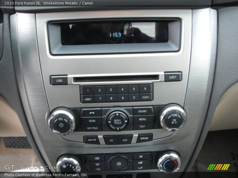 Smokestone Metallic / Camel 2010 Ford Fusion SE