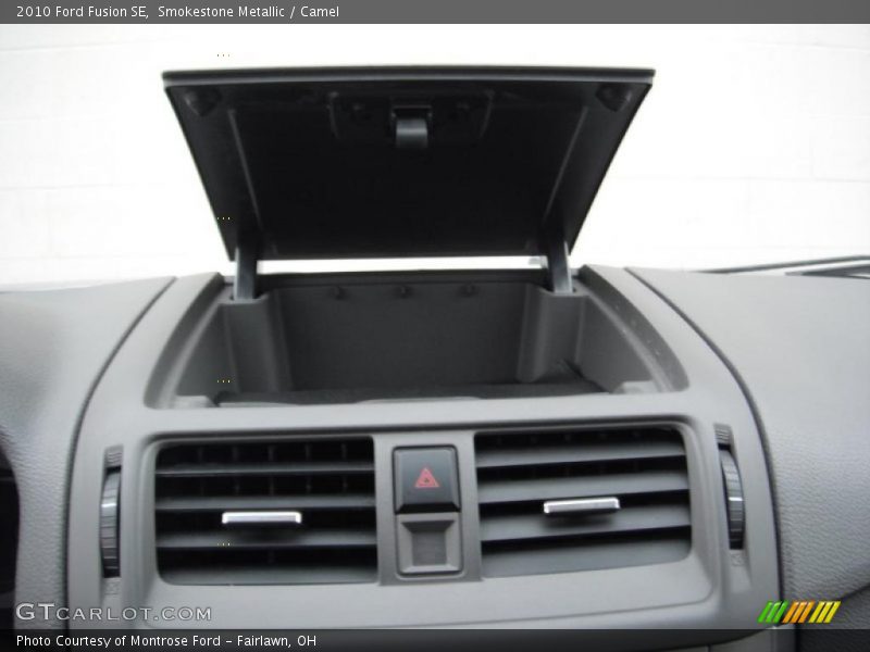 Smokestone Metallic / Camel 2010 Ford Fusion SE