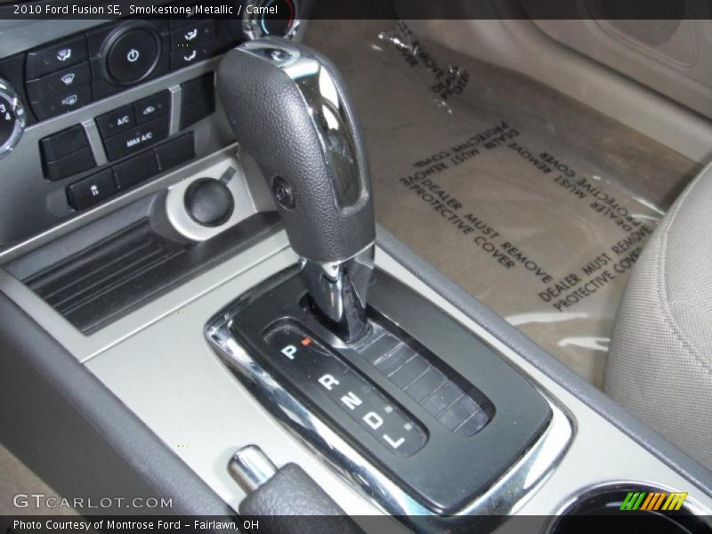 Smokestone Metallic / Camel 2010 Ford Fusion SE