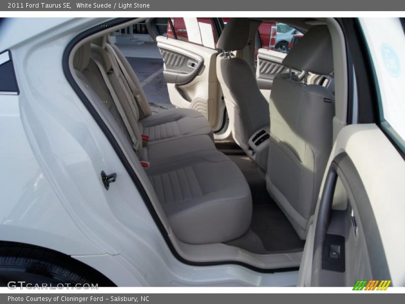 White Suede / Light Stone 2011 Ford Taurus SE