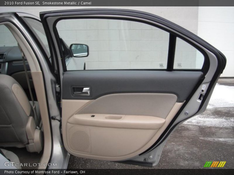 Smokestone Metallic / Camel 2010 Ford Fusion SE