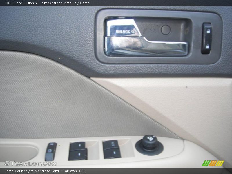 Smokestone Metallic / Camel 2010 Ford Fusion SE