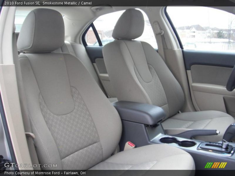 Smokestone Metallic / Camel 2010 Ford Fusion SE