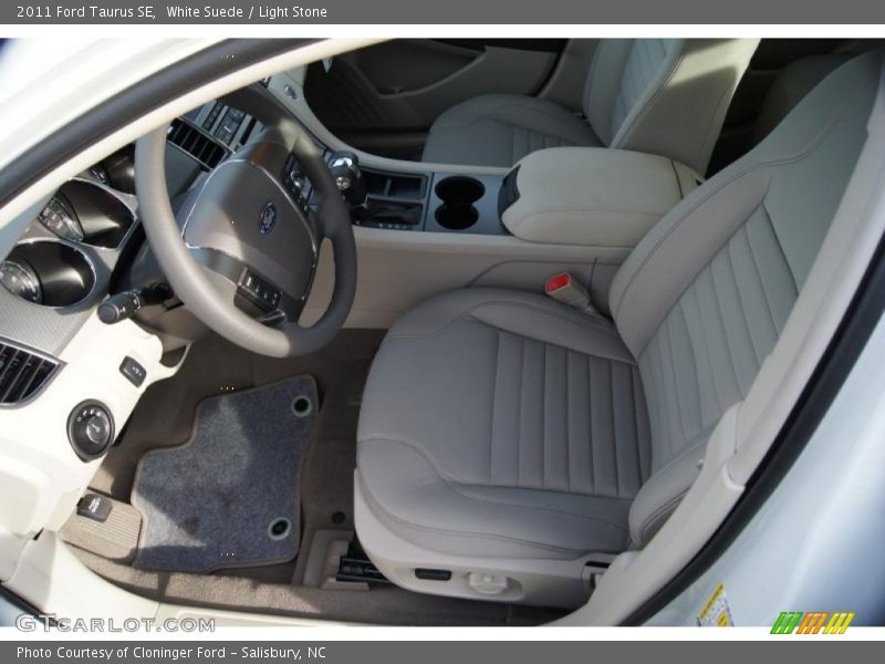 White Suede / Light Stone 2011 Ford Taurus SE