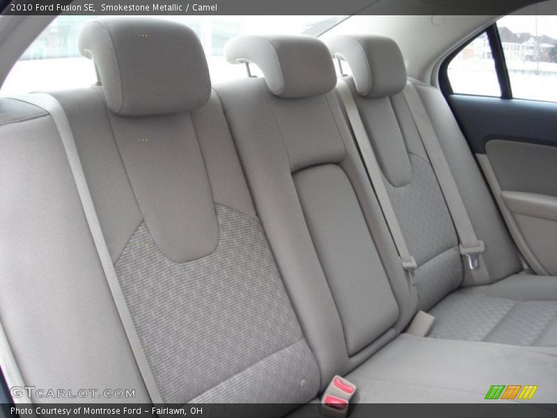 Smokestone Metallic / Camel 2010 Ford Fusion SE