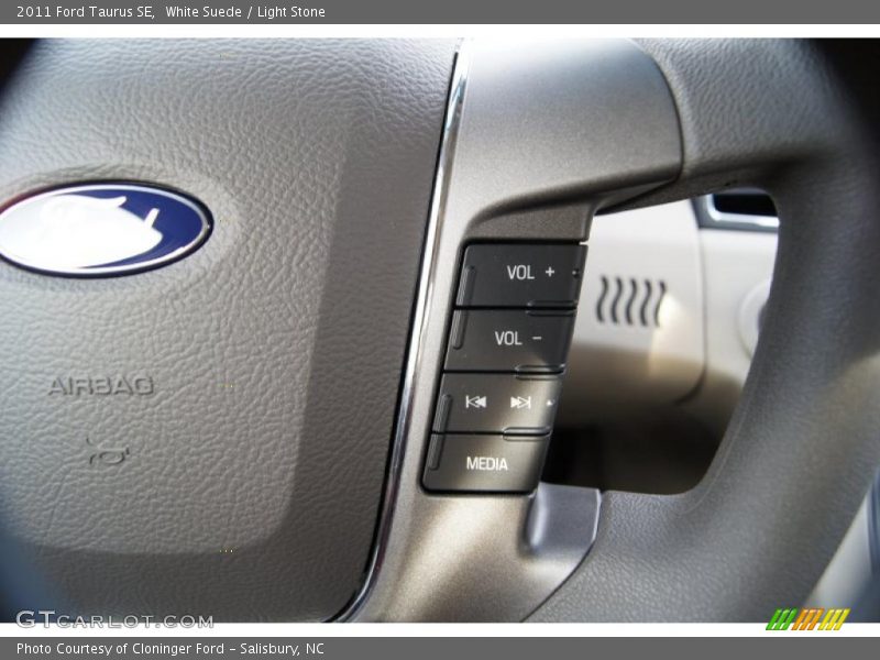 White Suede / Light Stone 2011 Ford Taurus SE