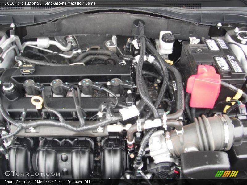 Smokestone Metallic / Camel 2010 Ford Fusion SE