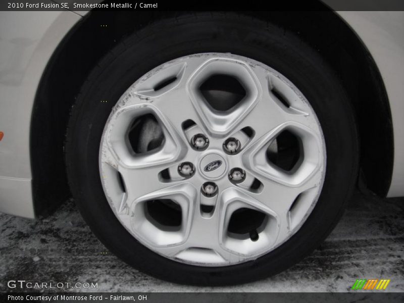 Smokestone Metallic / Camel 2010 Ford Fusion SE