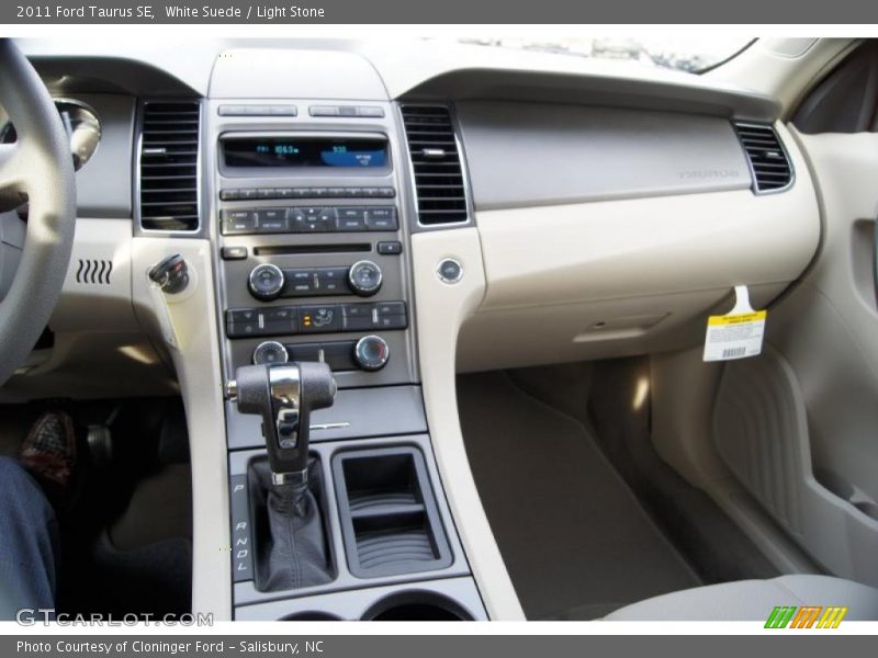 White Suede / Light Stone 2011 Ford Taurus SE
