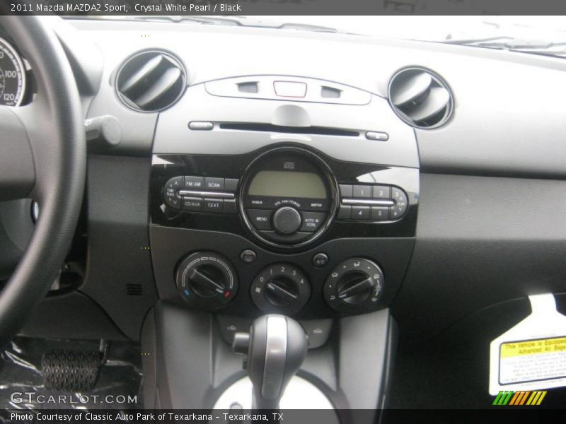 Crystal White Pearl / Black 2011 Mazda MAZDA2 Sport