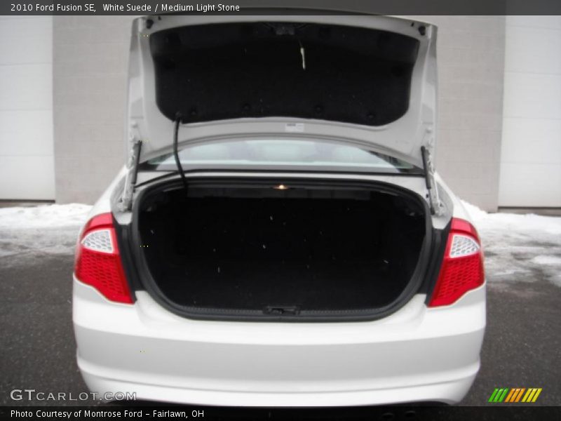 White Suede / Medium Light Stone 2010 Ford Fusion SE