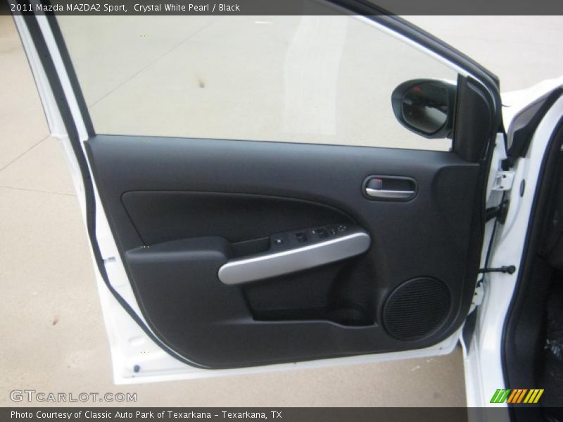 Crystal White Pearl / Black 2011 Mazda MAZDA2 Sport