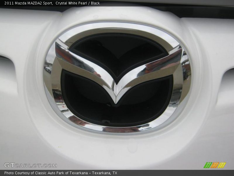 Crystal White Pearl / Black 2011 Mazda MAZDA2 Sport