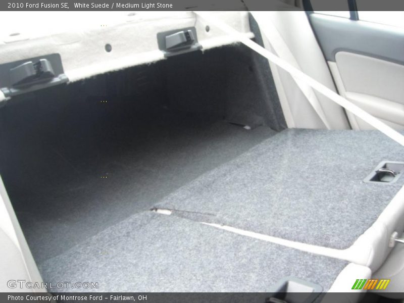 White Suede / Medium Light Stone 2010 Ford Fusion SE