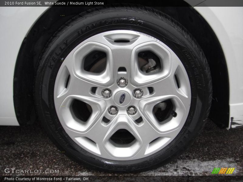 White Suede / Medium Light Stone 2010 Ford Fusion SE