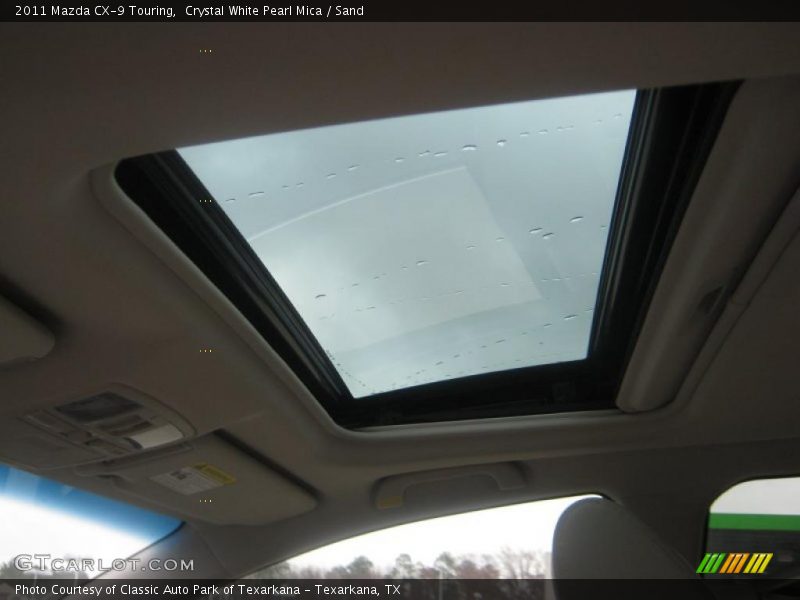 Sunroof of 2011 CX-9 Touring