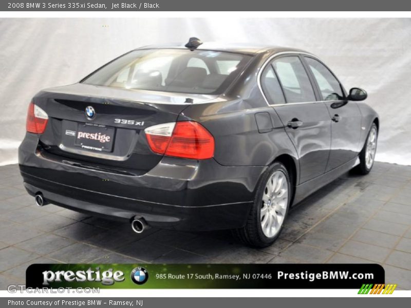 Jet Black / Black 2008 BMW 3 Series 335xi Sedan