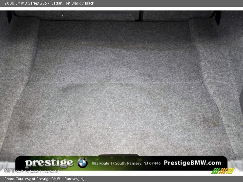 Jet Black / Black 2008 BMW 3 Series 335xi Sedan