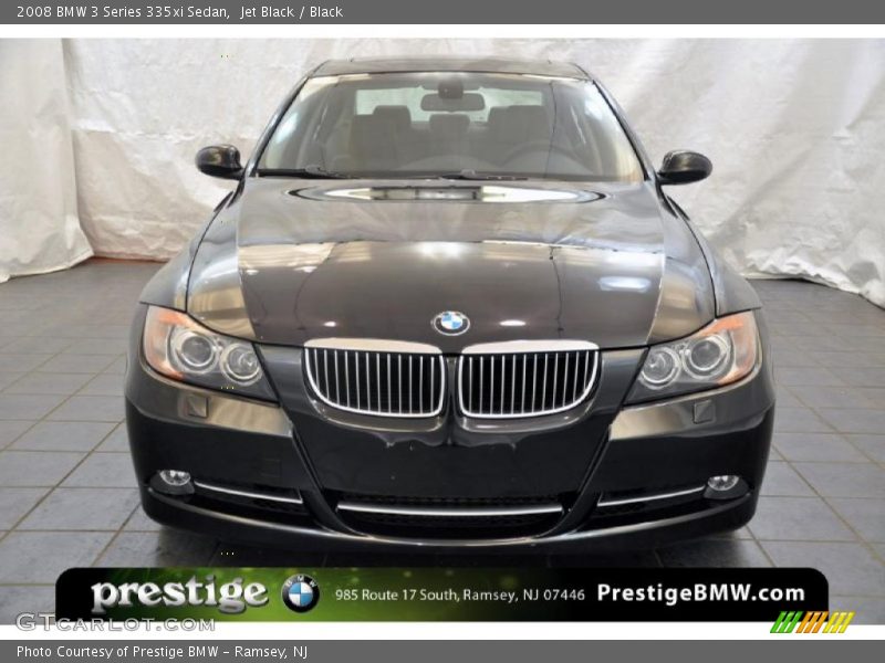 Jet Black / Black 2008 BMW 3 Series 335xi Sedan