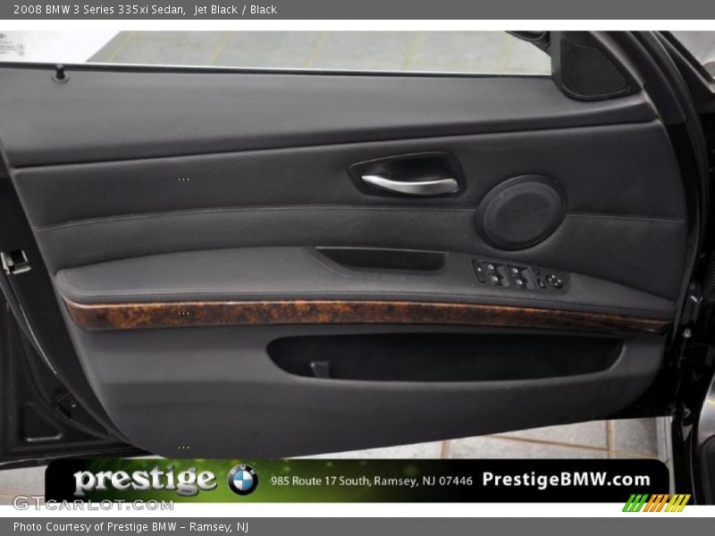 Jet Black / Black 2008 BMW 3 Series 335xi Sedan