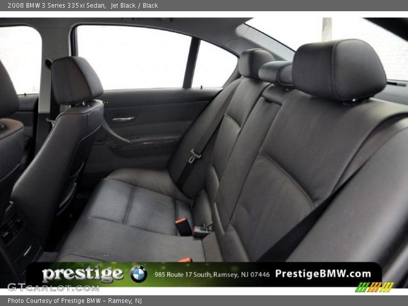 Jet Black / Black 2008 BMW 3 Series 335xi Sedan
