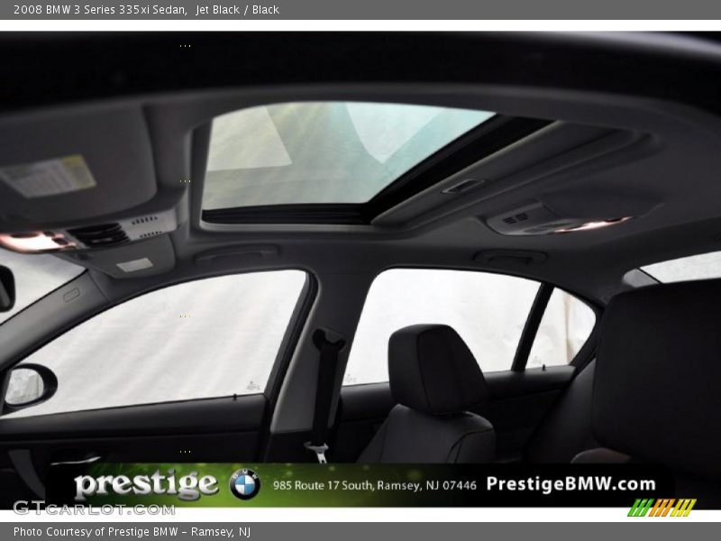 Jet Black / Black 2008 BMW 3 Series 335xi Sedan