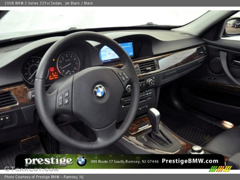 Jet Black / Black 2008 BMW 3 Series 335xi Sedan