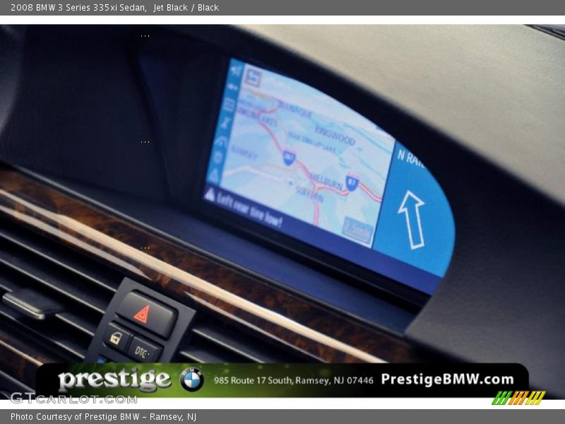 Jet Black / Black 2008 BMW 3 Series 335xi Sedan