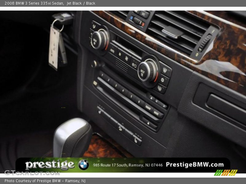 Jet Black / Black 2008 BMW 3 Series 335xi Sedan