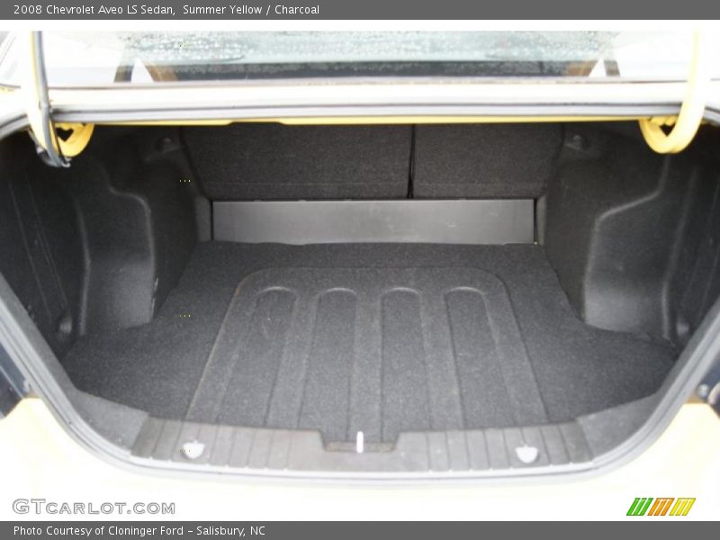Summer Yellow / Charcoal 2008 Chevrolet Aveo LS Sedan