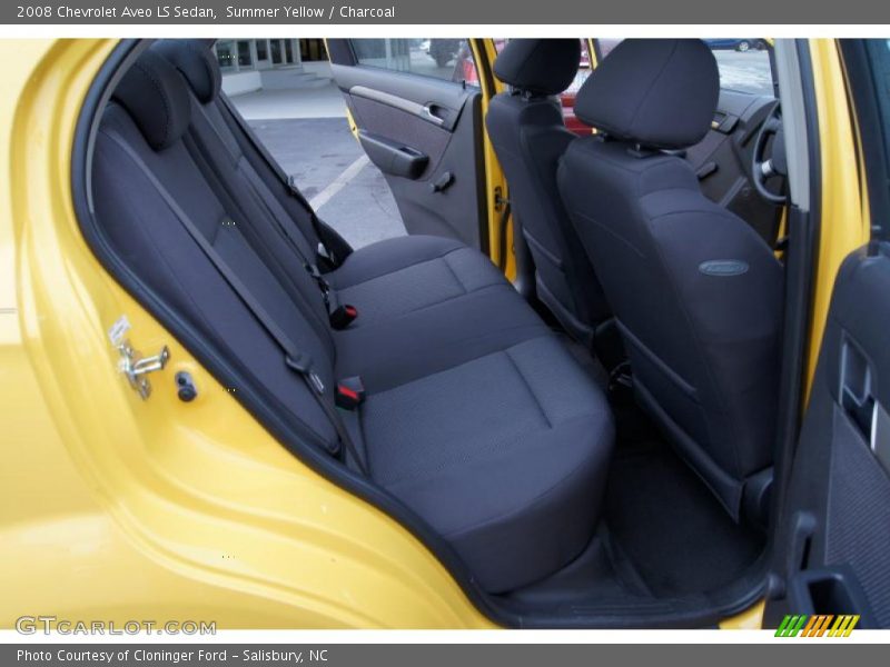 Summer Yellow / Charcoal 2008 Chevrolet Aveo LS Sedan