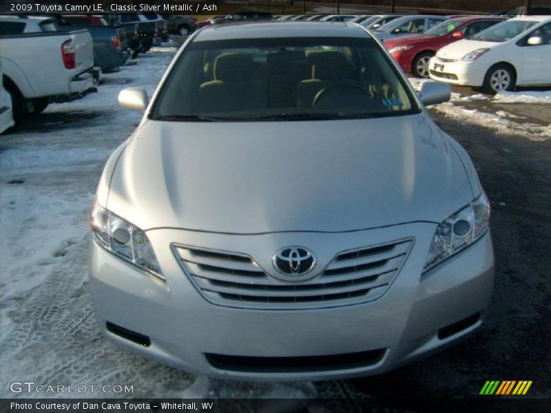 Classic Silver Metallic / Ash 2009 Toyota Camry LE