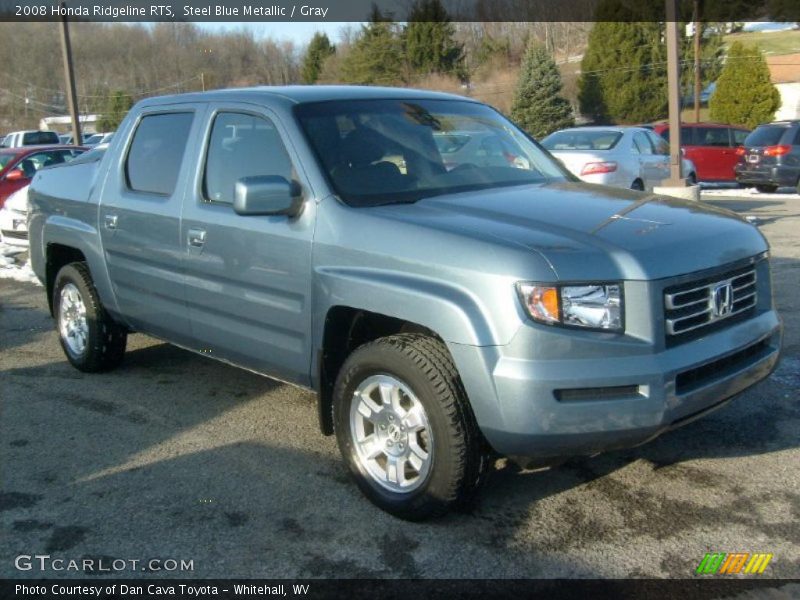 Front 3/4 View of 2008 Ridgeline RTS