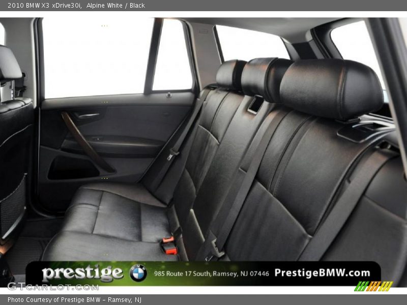 Alpine White / Black 2010 BMW X3 xDrive30i