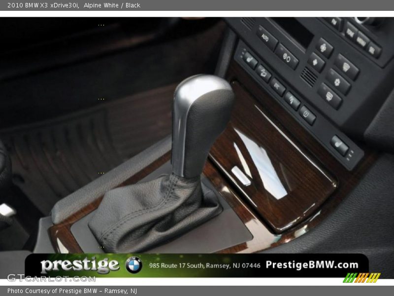 Alpine White / Black 2010 BMW X3 xDrive30i