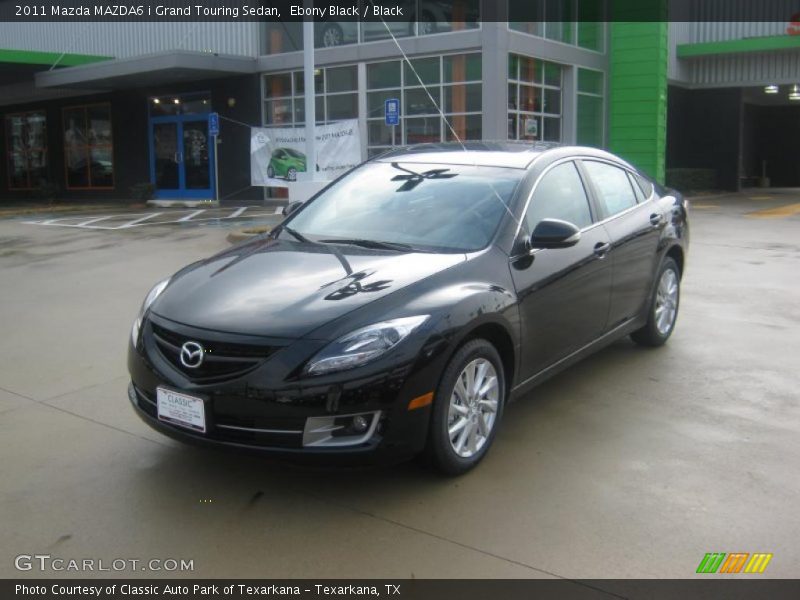 Ebony Black / Black 2011 Mazda MAZDA6 i Grand Touring Sedan