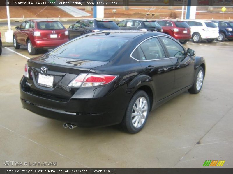 Ebony Black / Black 2011 Mazda MAZDA6 i Grand Touring Sedan