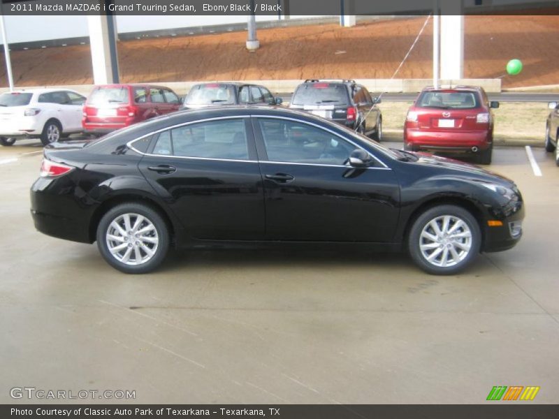 Ebony Black / Black 2011 Mazda MAZDA6 i Grand Touring Sedan