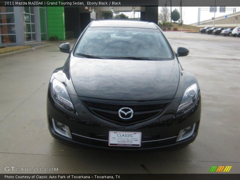 Ebony Black / Black 2011 Mazda MAZDA6 i Grand Touring Sedan