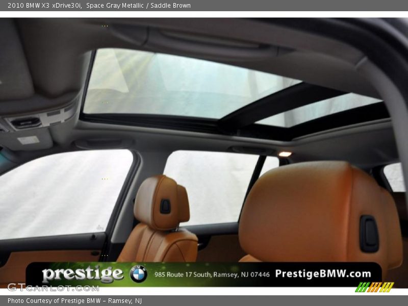 Space Gray Metallic / Saddle Brown 2010 BMW X3 xDrive30i