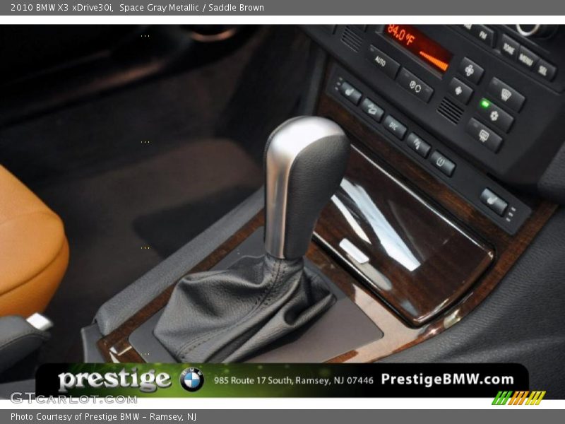 Space Gray Metallic / Saddle Brown 2010 BMW X3 xDrive30i