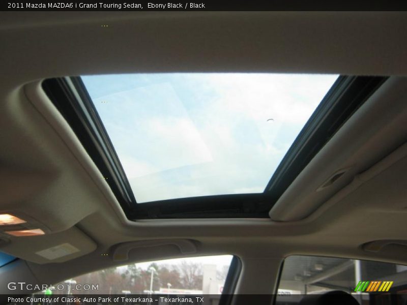 Sunroof of 2011 MAZDA6 i Grand Touring Sedan