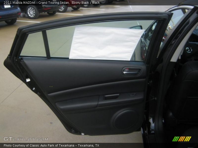 Ebony Black / Black 2011 Mazda MAZDA6 i Grand Touring Sedan