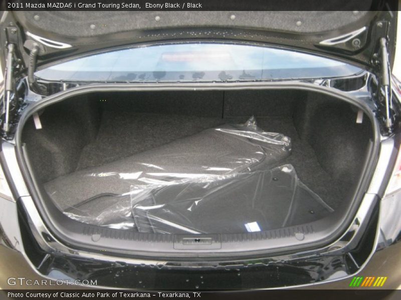  2011 MAZDA6 i Grand Touring Sedan Trunk