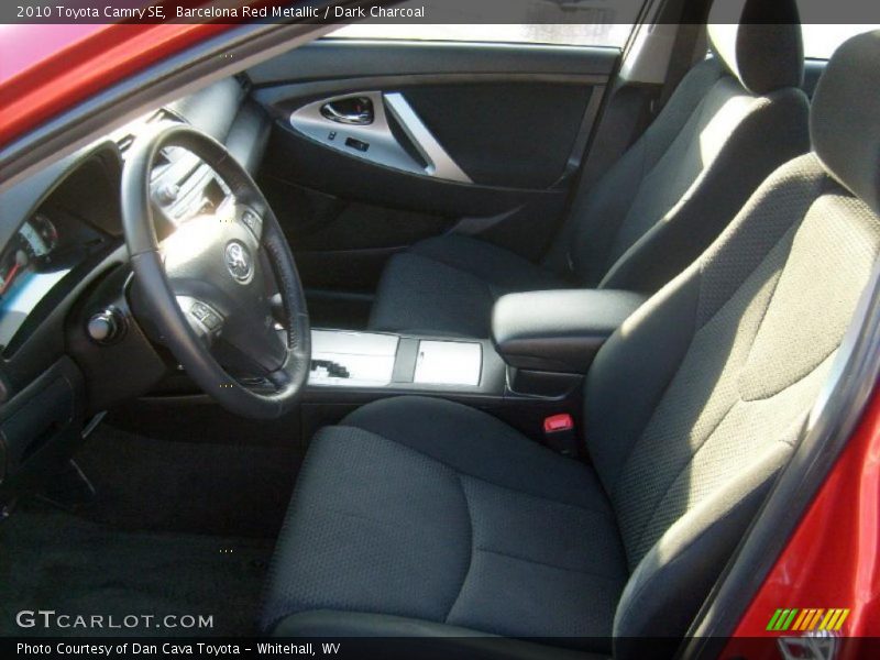 Barcelona Red Metallic / Dark Charcoal 2010 Toyota Camry SE