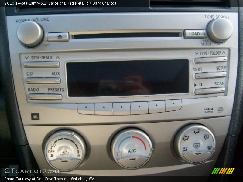 Barcelona Red Metallic / Dark Charcoal 2010 Toyota Camry SE
