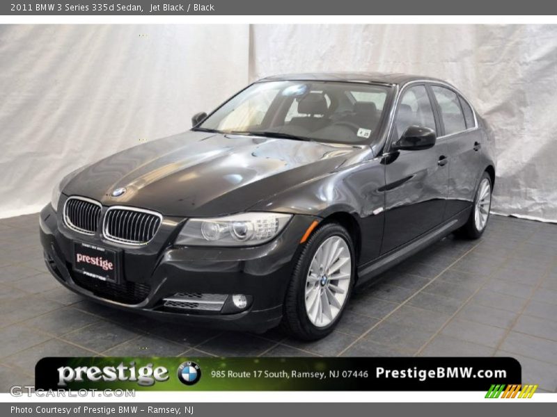 Jet Black / Black 2011 BMW 3 Series 335d Sedan